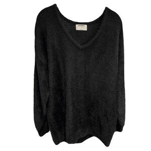 Old Navy Black Fuzzy Sweater